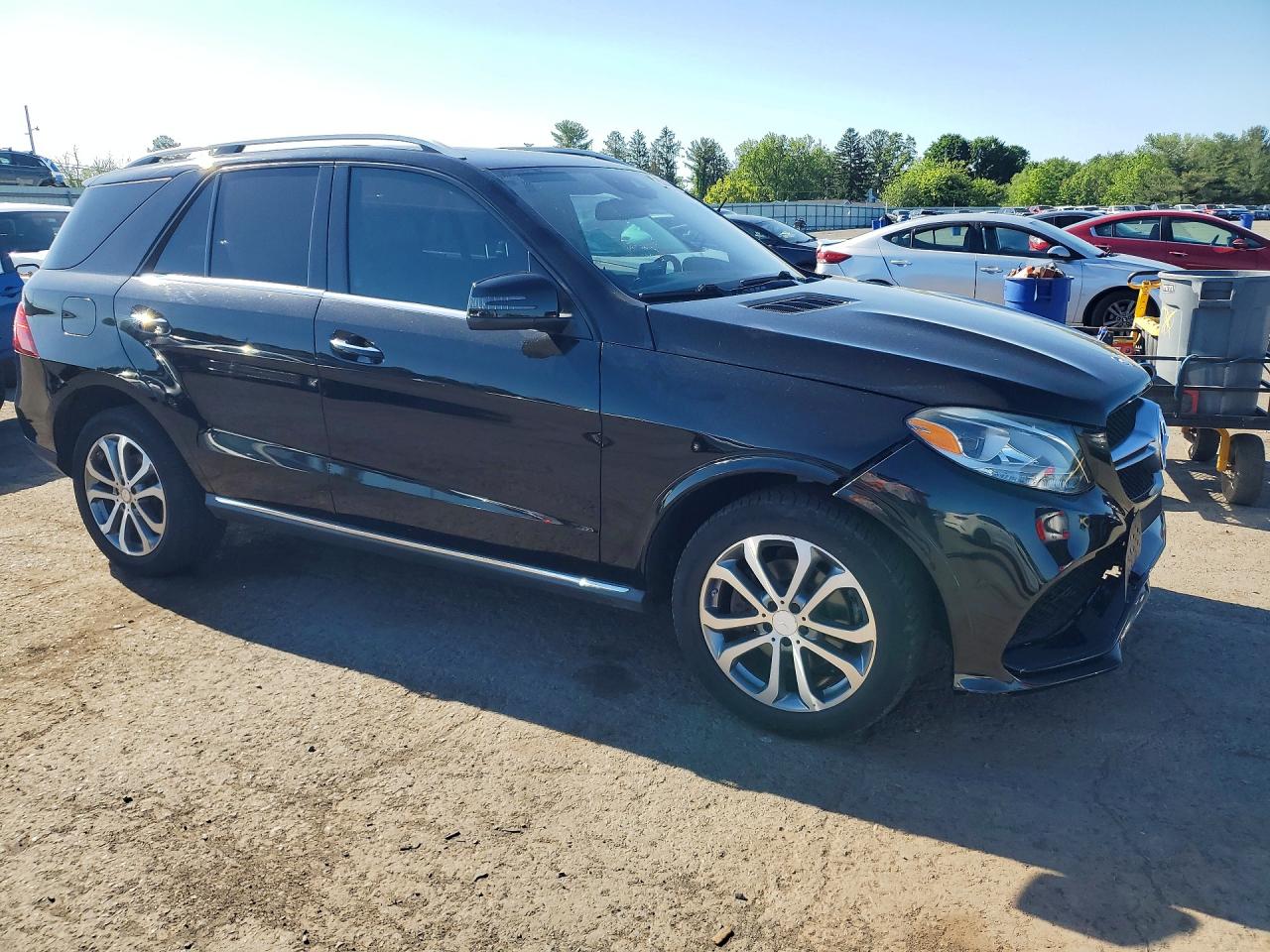 2016 Mercedes-benz Gle 350 Black vin: 4JGDA5JB6GA803651