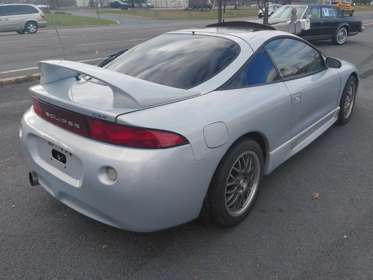 1997 Mitsubishi Eclipse Gsx Silver vin: 4A3AL54F6VE178476