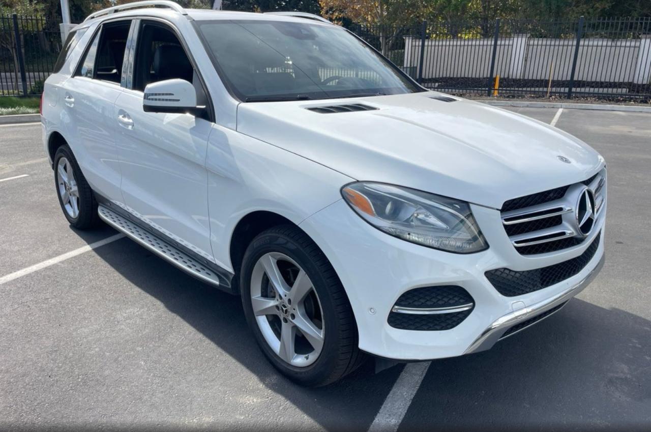 2018 Mercedes-benz Gle 350 Белый vin: 4JGDA5JB6JB010058