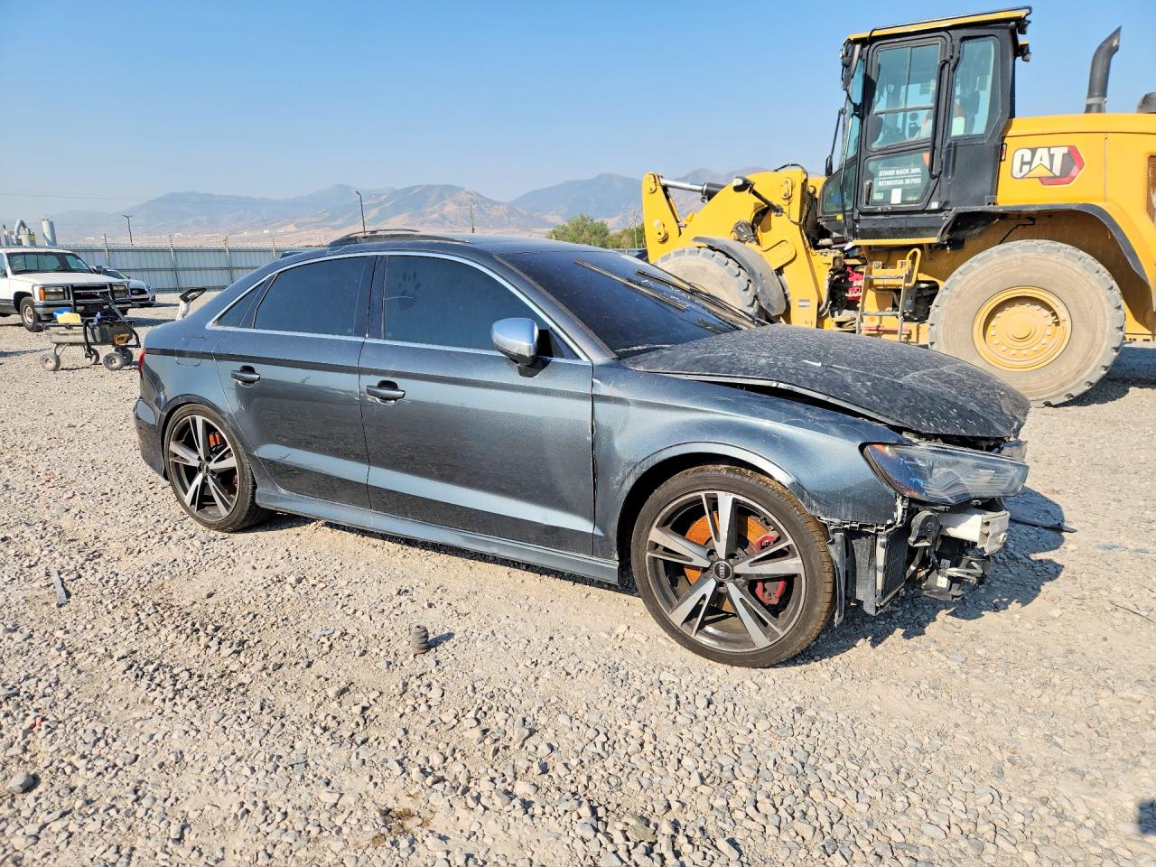 2015 Audi S3 Premium Plus Gray vin: WAUBFGFF4F1034082