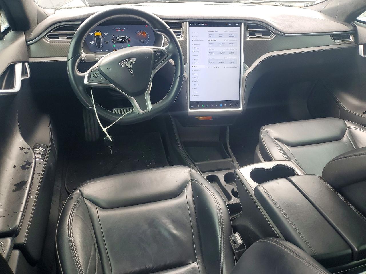 2014 Tesla Model S Black vin: 5YJSA1H20EFP66661