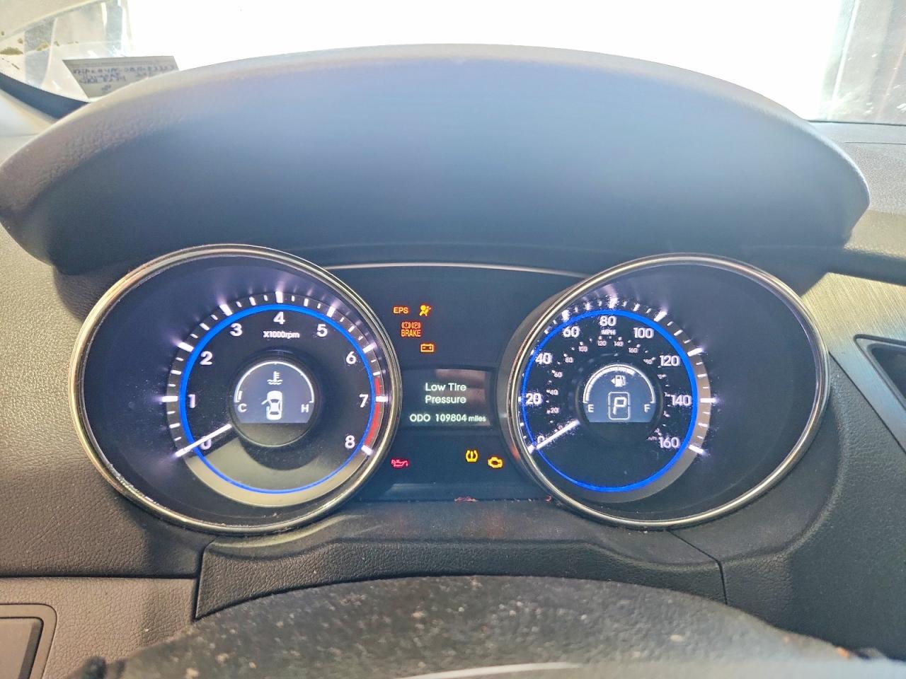 2011 Hyundai Sonata Gls Blue vin: 5NPEB4AC0BH083323
