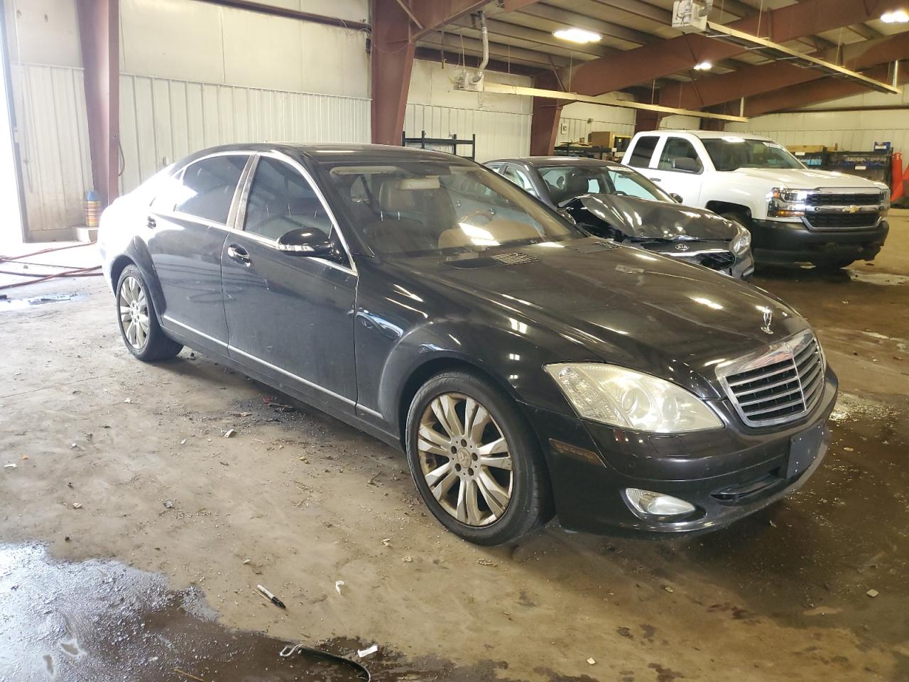 2009 Mercedes-benz S 550 4matic Black vin: WDDNG86XX9A273223