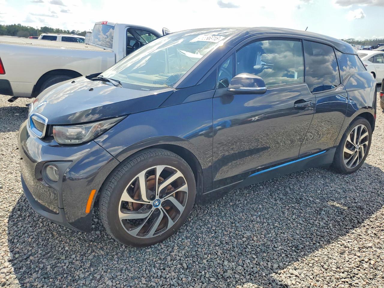 2014 Bmw I3 Rex Gray vin: WBY1Z4C59EV276615