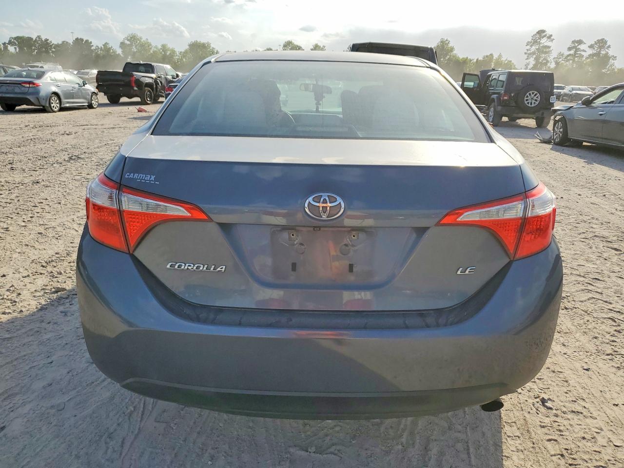 2014 Toyota Corolla Le Blue vin: 2T1BURHE5EC168750