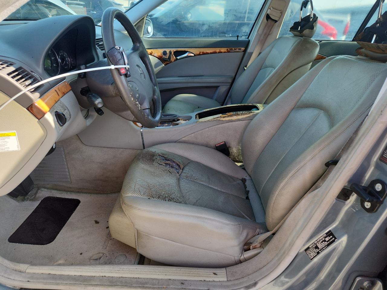 2006 Mercedes-benz E 350 Blue vin: WDBUF56J06A805057
