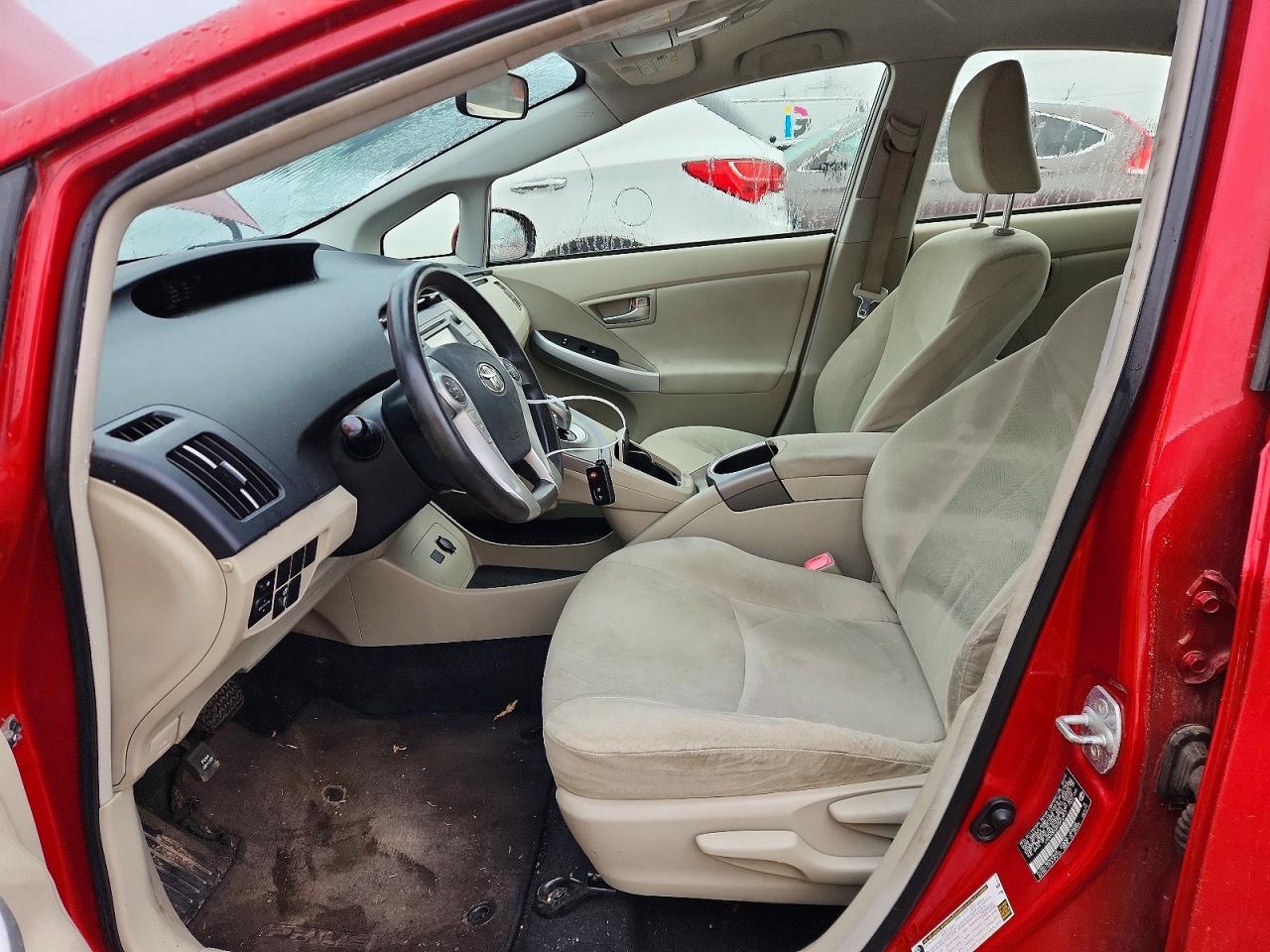 2012 Toyota Prius Three Red vin: JTDKN3DUXC5412913