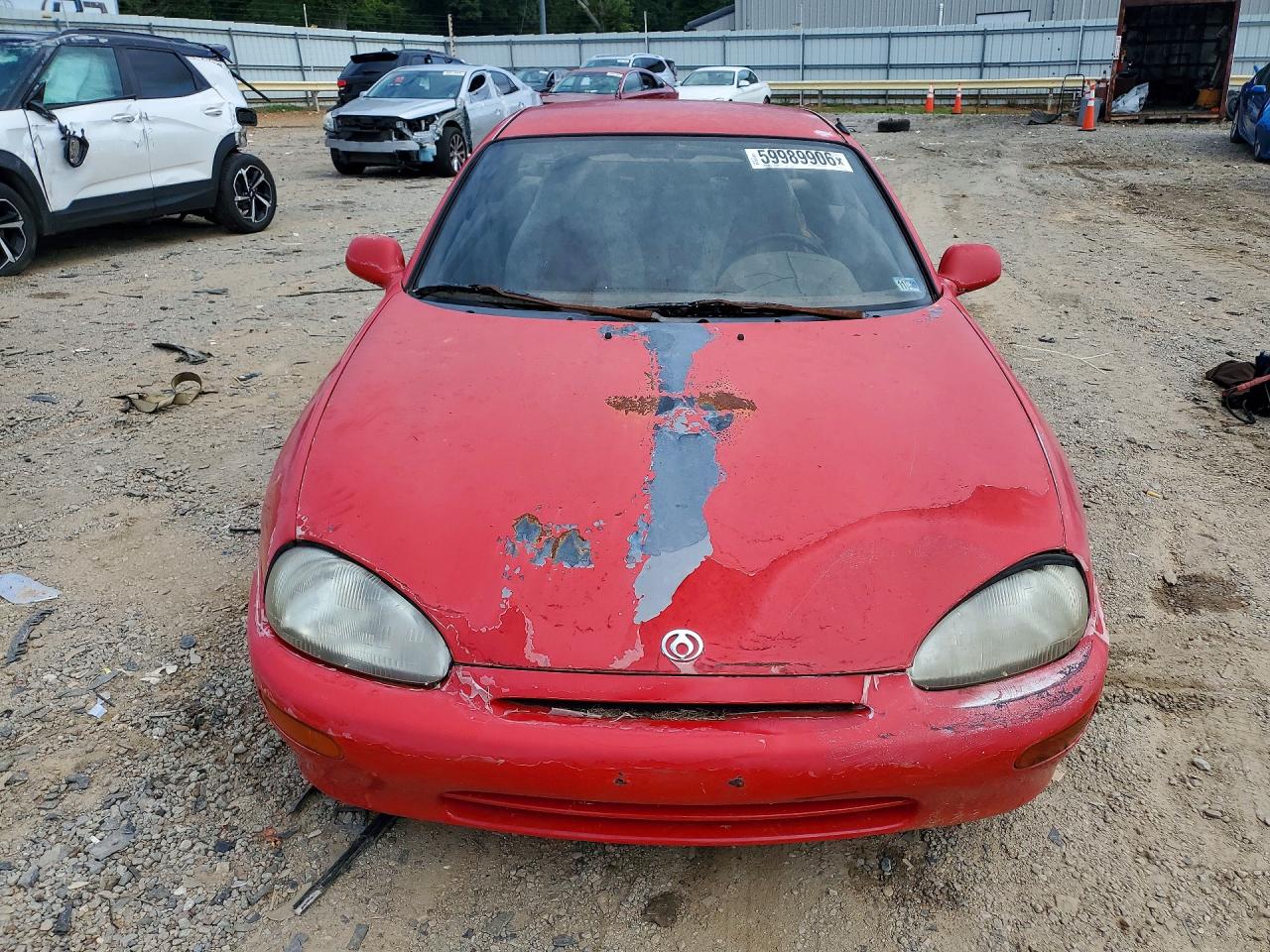 1993 Mazda Mx-3 Red vin: JM1EC4310P0229717