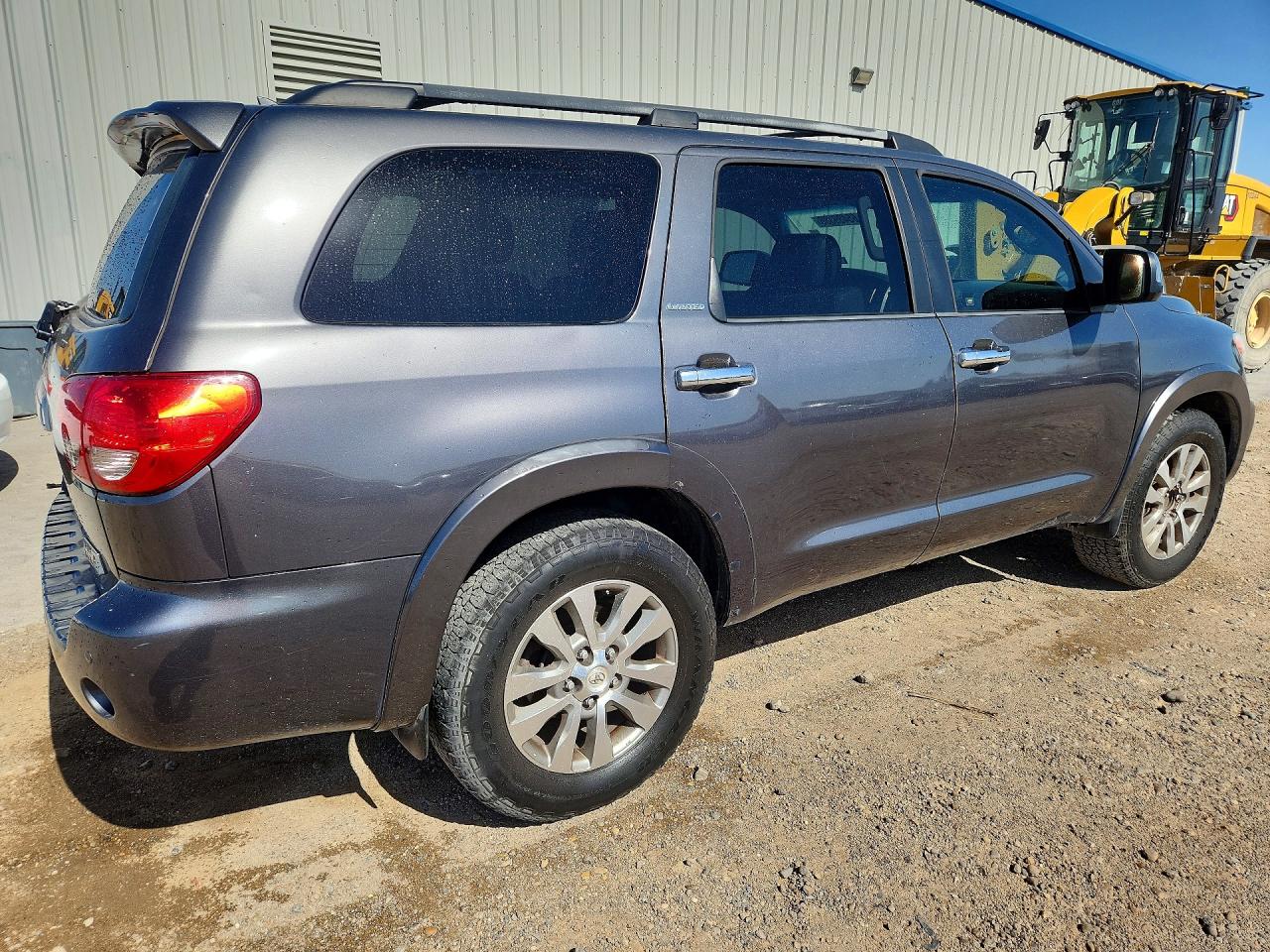 2013 Toyota Sequoia Limited Серый vin: 5TDKY5G11DS050163