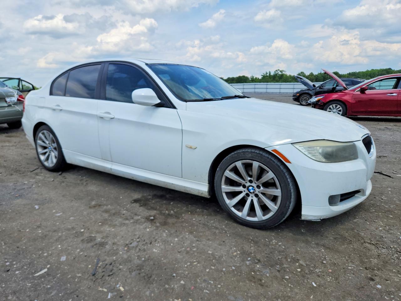 2011 Bmw 328 I Sulev White vin: WBAPH5G50BNM78413