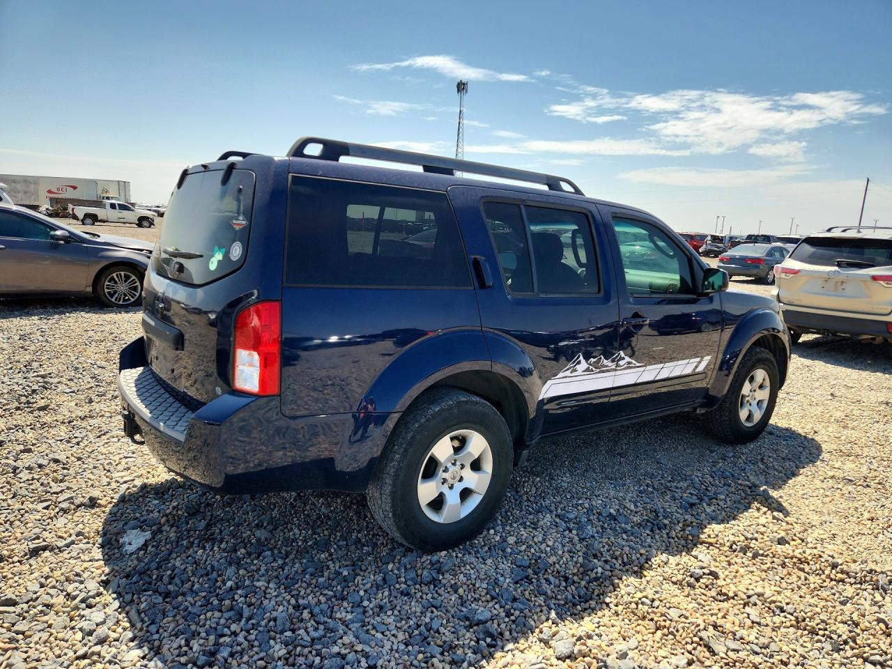 2008 Nissan Pathfinder S Синий vin: 5N1AR18B88C633079