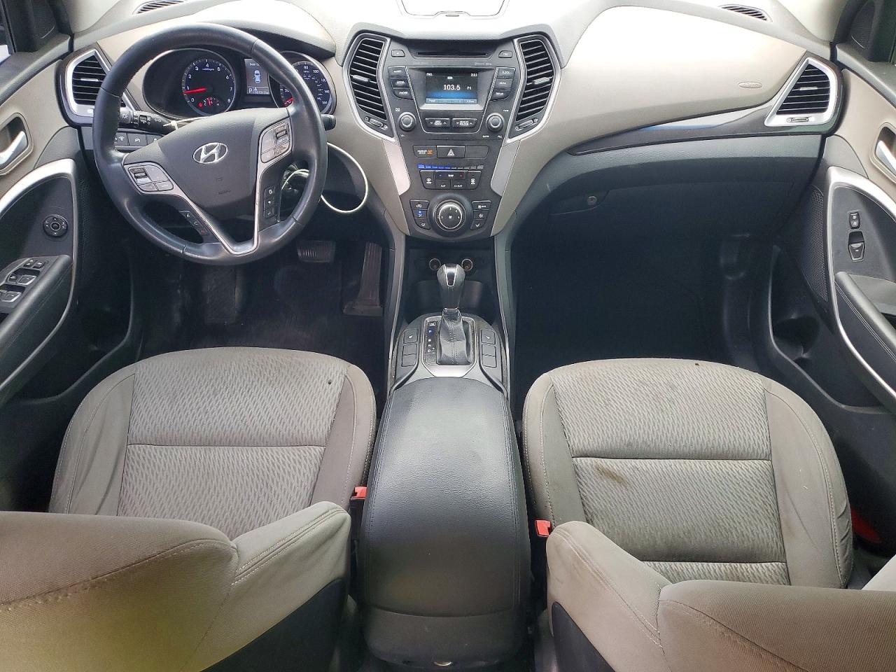2014 Hyundai Santa Fe Gls Серебряный vin: KM8SM4HF1EU053556