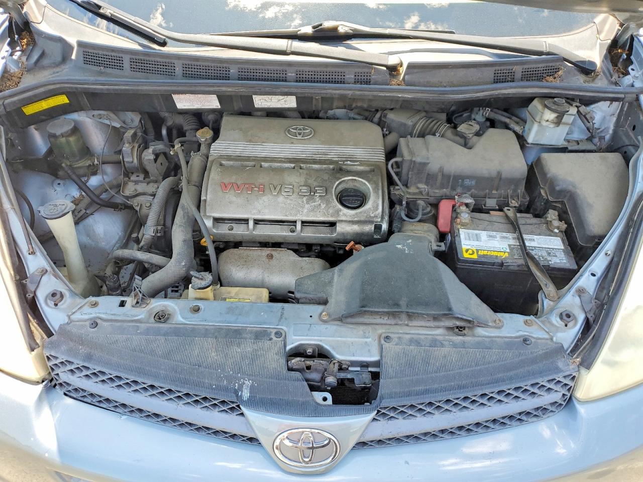 2004 Toyota Sienna Le 7 Passenger Blue vin: 5TDZA23C64S152339