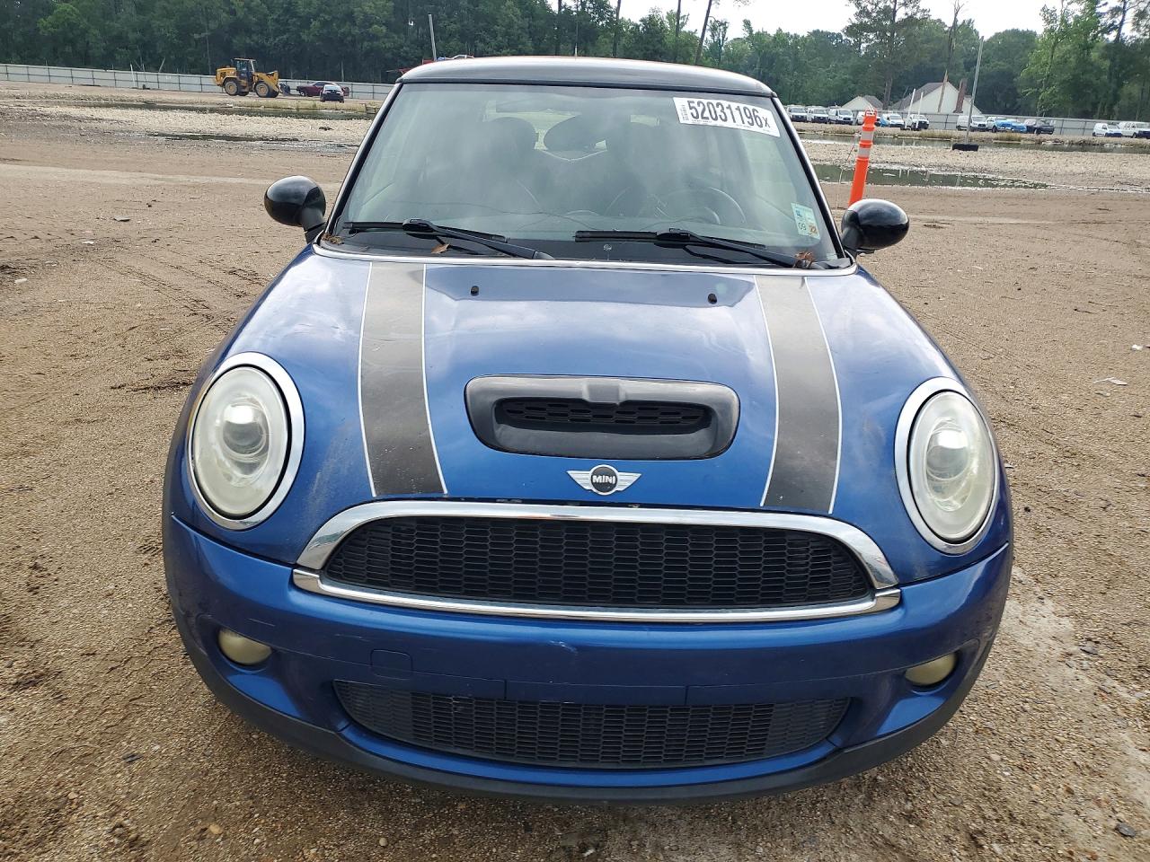 2009 Mini Cooper S Синий vin: WMWMF73589TT94596
