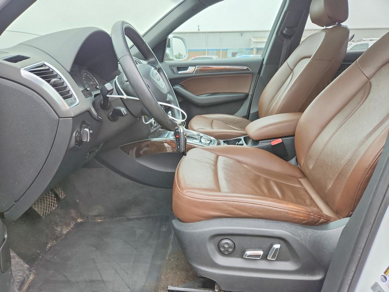 2014 Audi Q5 Premium Plus White vin: WA1LFAFP8EA027772