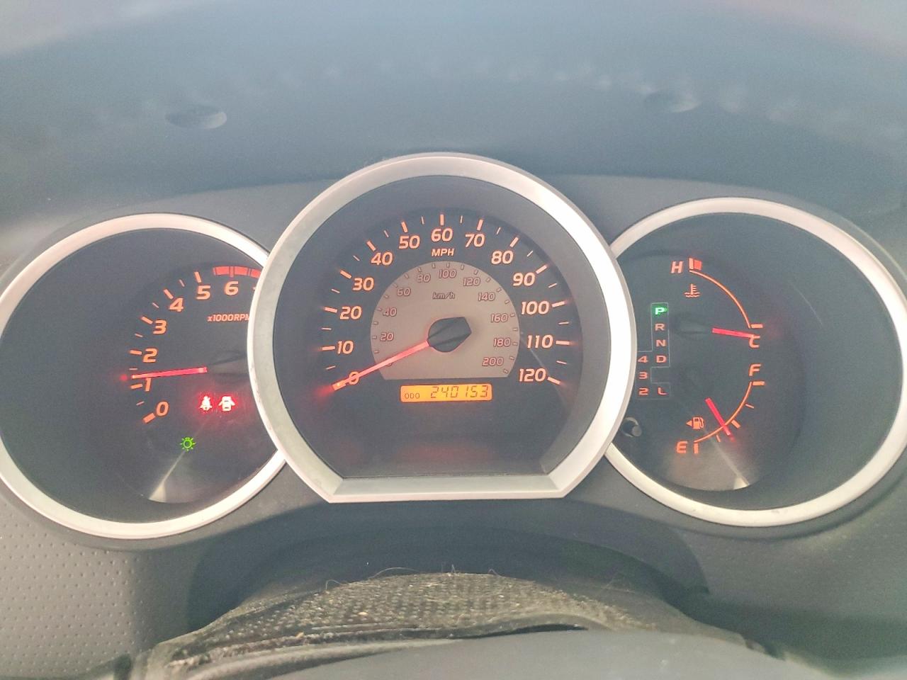2008 Toyota Tacoma Prerunner Access Cab Черный vin: 5TETU62N78Z543175