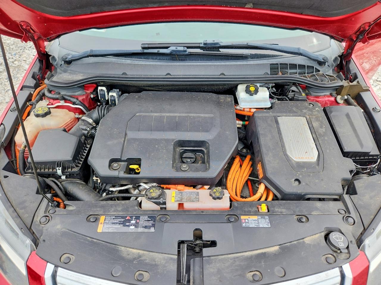 2012 Chevrolet Volt Red vin: 1G1RD6E48CU121665