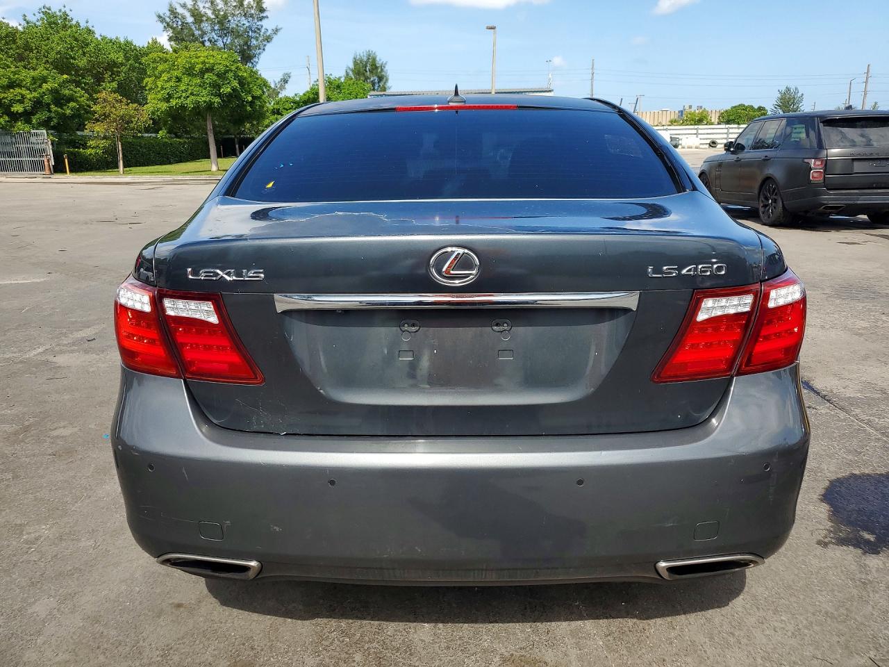 2009 Lexus Ls 460 Charcoal vin: JTHBL46FX95086497