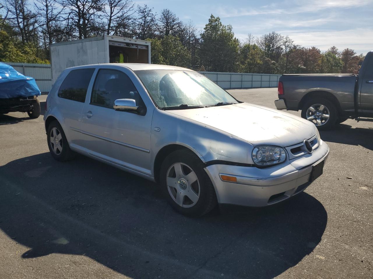 2001 Volkswagen Gti Gls Silver vin: 9BWDD61J614035724