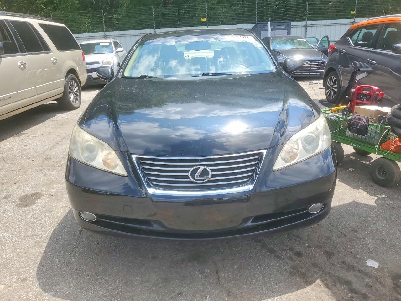 2009 Lexus Es 350 Black vin: JTHBJ46G192332403