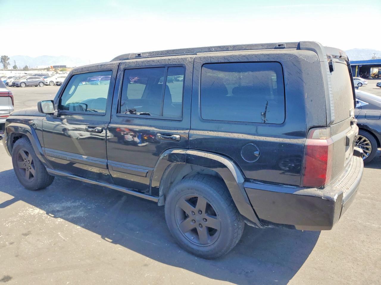 2008 Jeep Commander Sport Black vin: 1J8HH48K68C114662