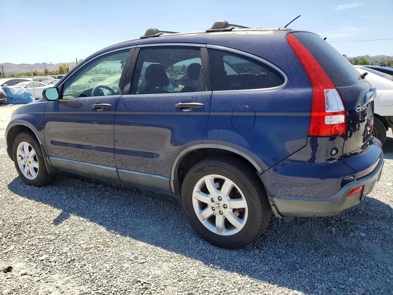 2008 Honda Cr-v Ex Blue vin: JHLRE38528C043178