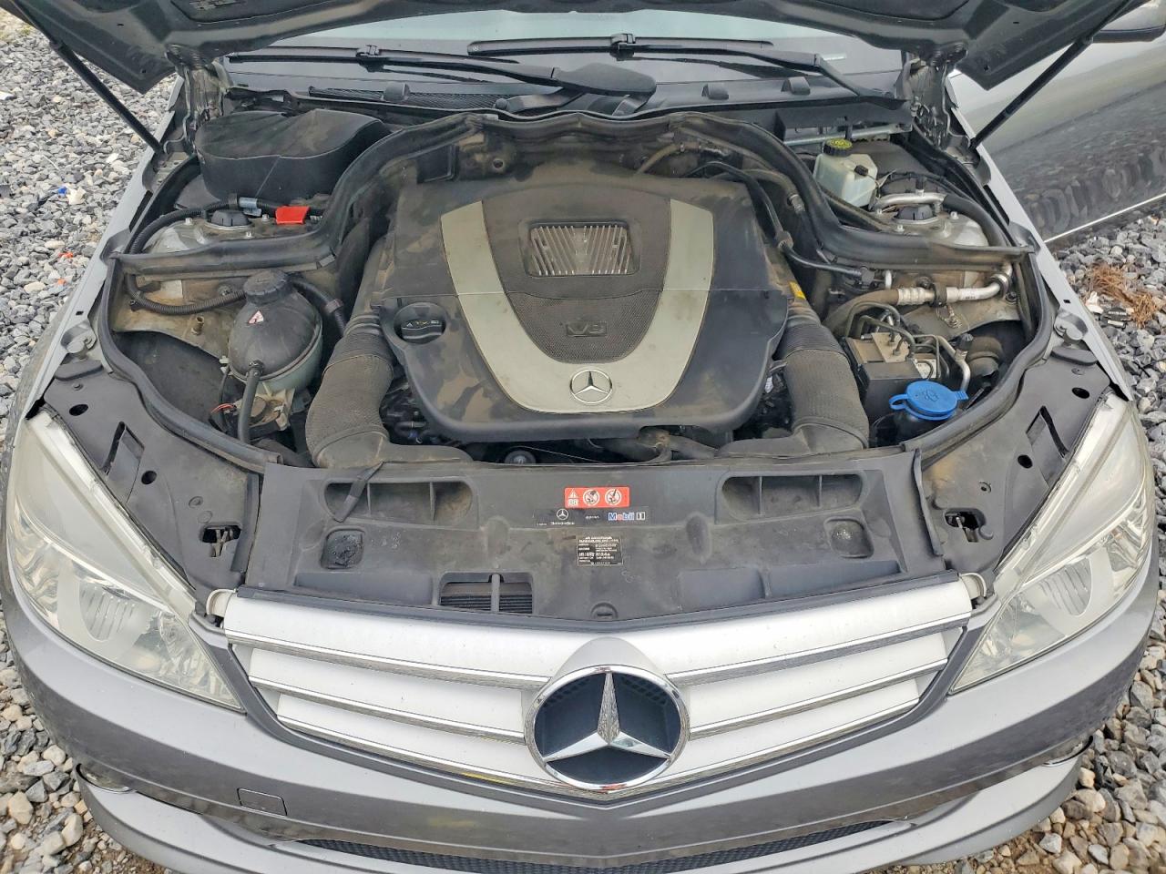 2009 Mercedes-benz C 300 4matic Silver vin: WDDGF81X89F218968
