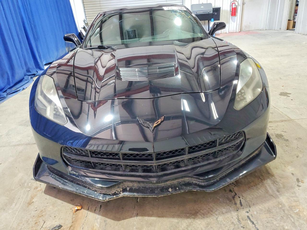 2014 Chevrolet Corvette Stingray Z51 1lt Черный vin: 1G1YG2D70E5125536