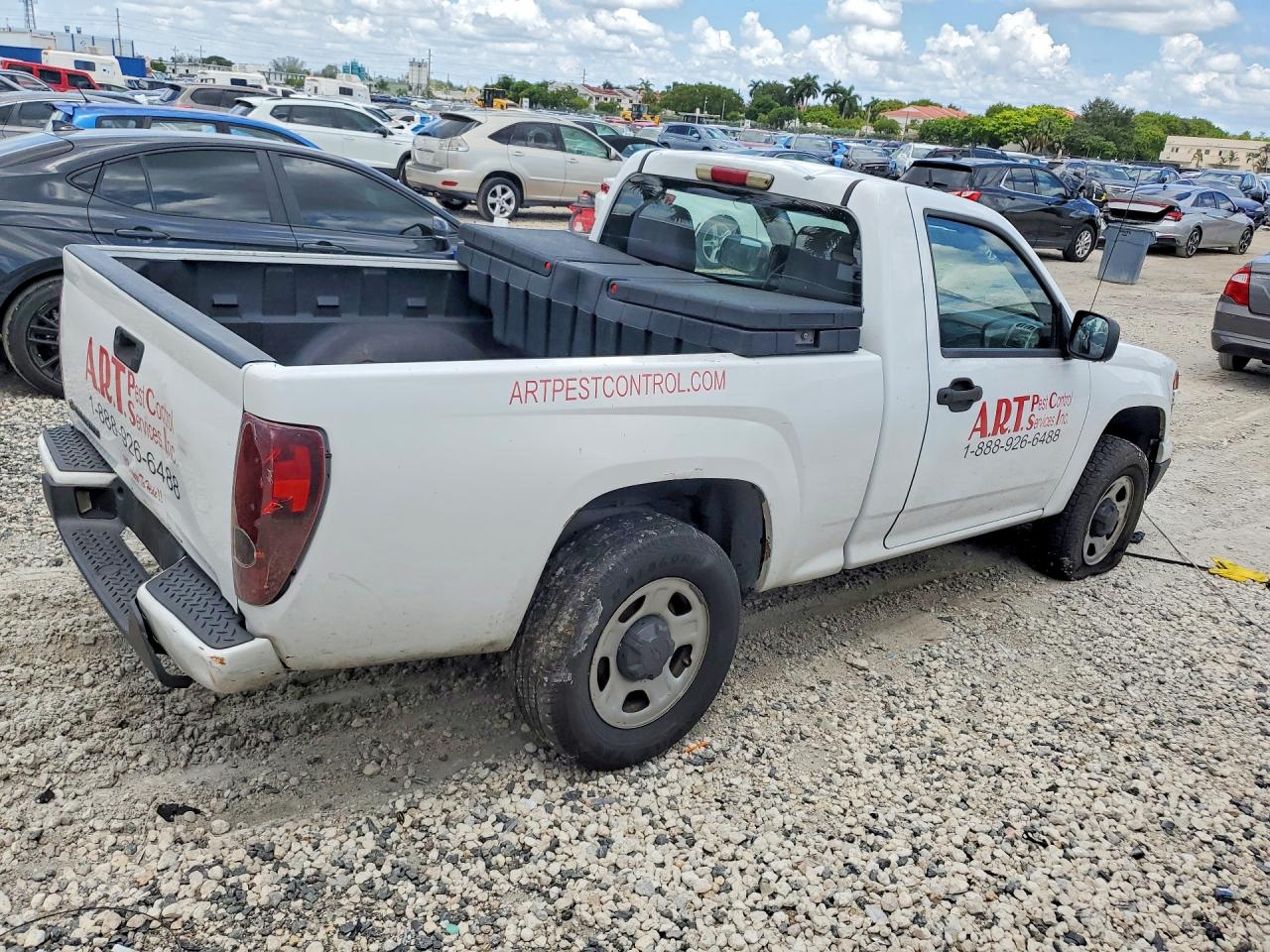 2011 Chevrolet Colorado Белый vin: 1GCGTBF96B8131297