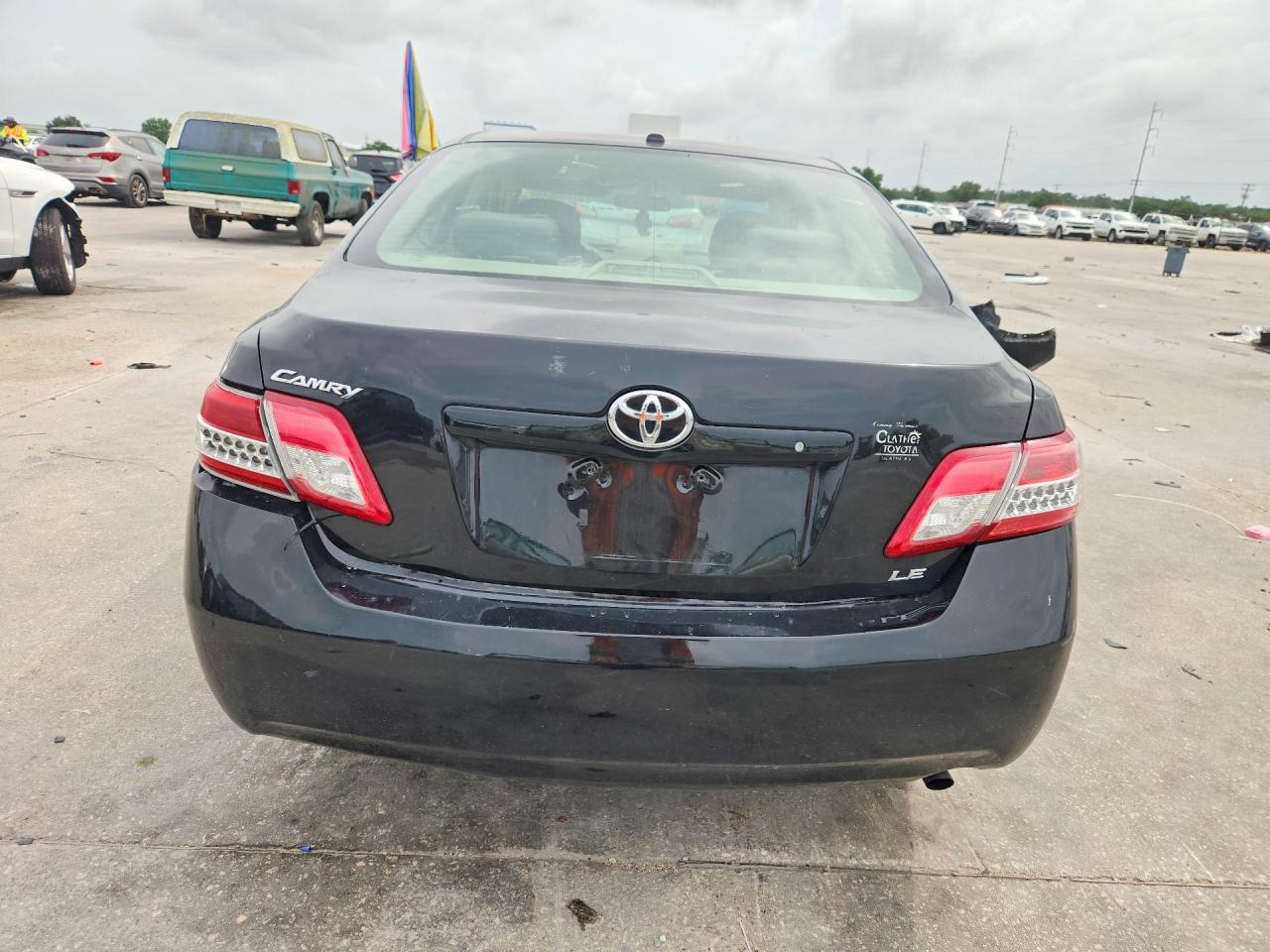 2011 Toyota Camry Le Black vin: 4T1BF3EK2BU211761