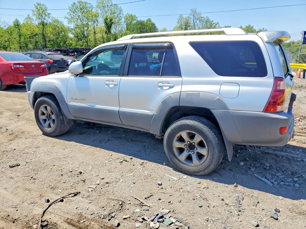 2003 Toyota 4runner Sport Edition Silver vin: JTEBT14R738003607