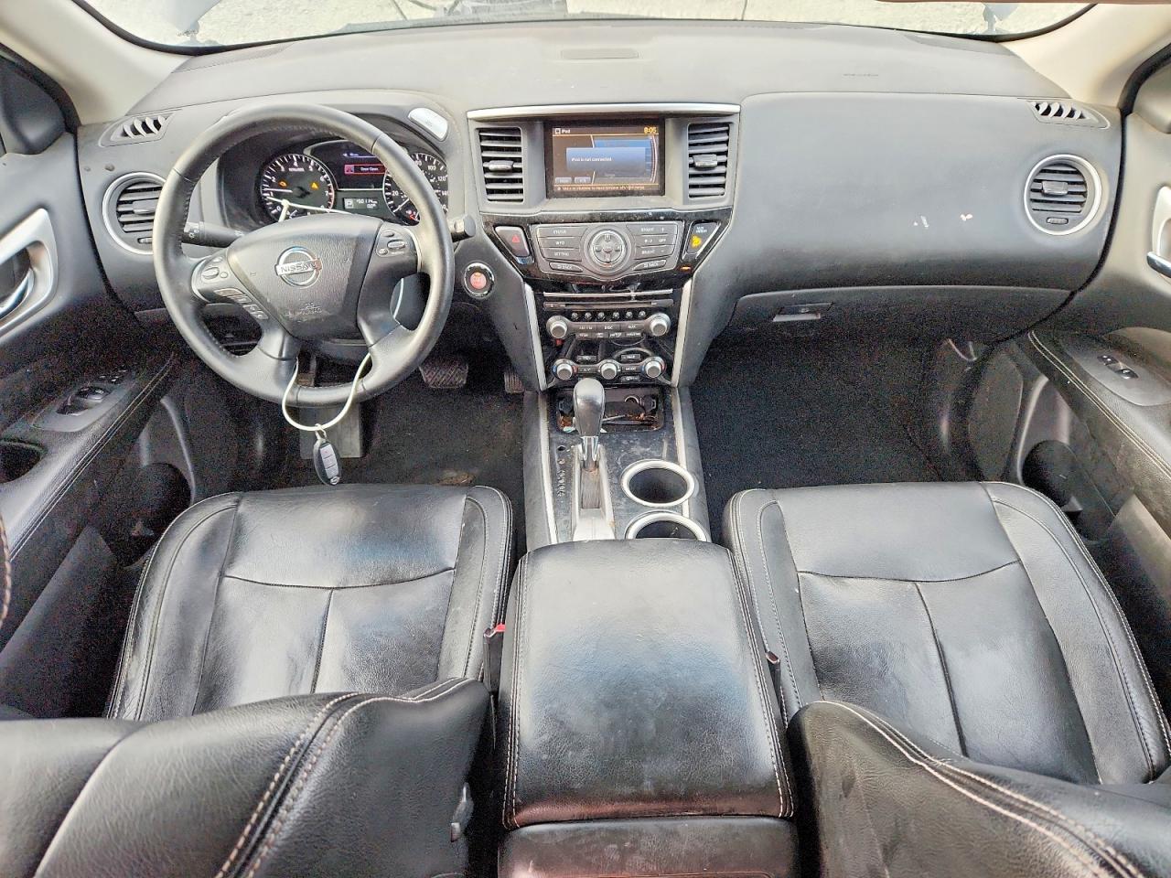 2013 Nissan Pathfinder S Black vin: 5N1AR2MN3DC626699