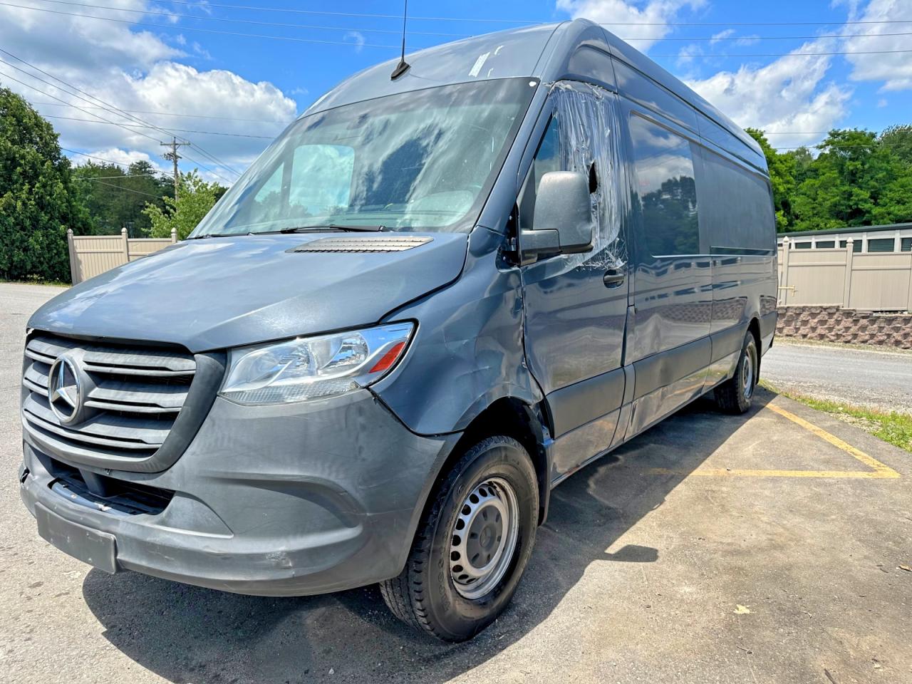 2019 Mercedes-benz Sprinter 2500 Серый vin: WD4PF1CD3KP150623