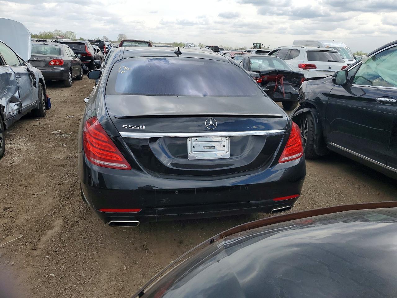 2014 Mercedes-benz S 550 Black vin: WDDUG8CB1EA049689