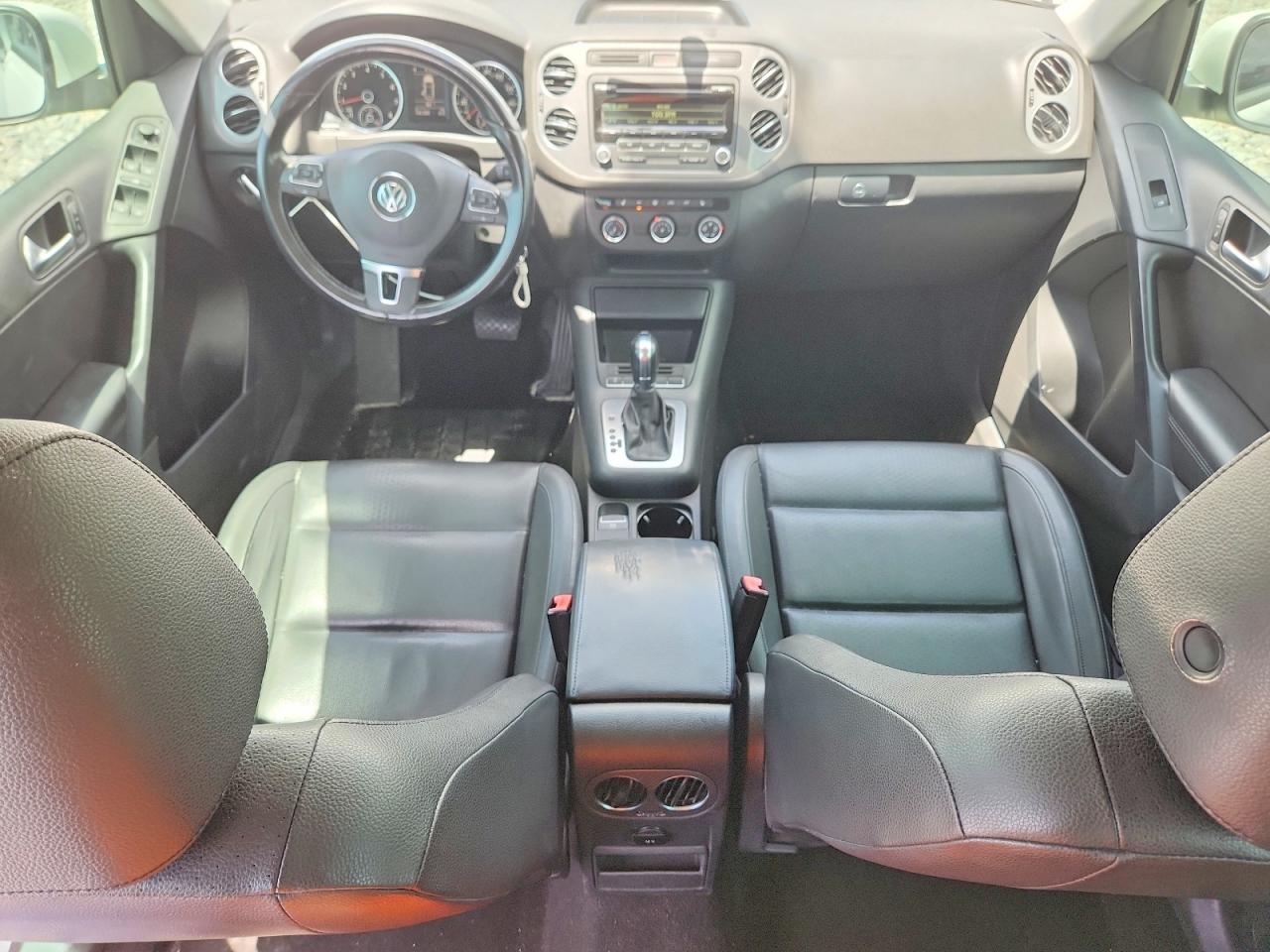 2014 Volkswagen Tiguan S Белый vin: WVGA3AX2EW554840