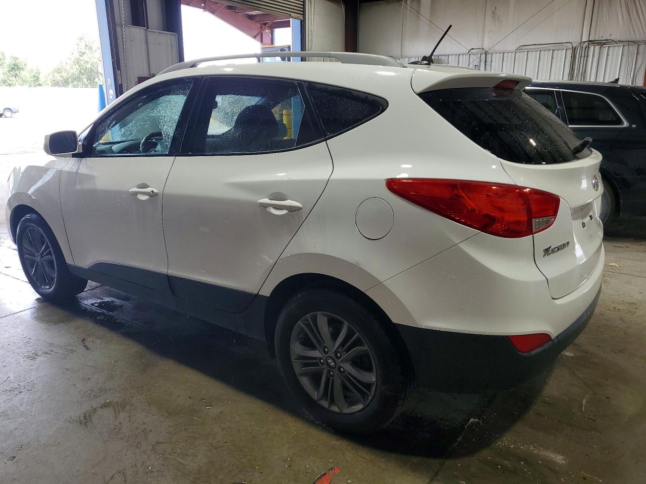 2014 Hyundai Tucson Se White vin: KM8JUCAG0EU847635