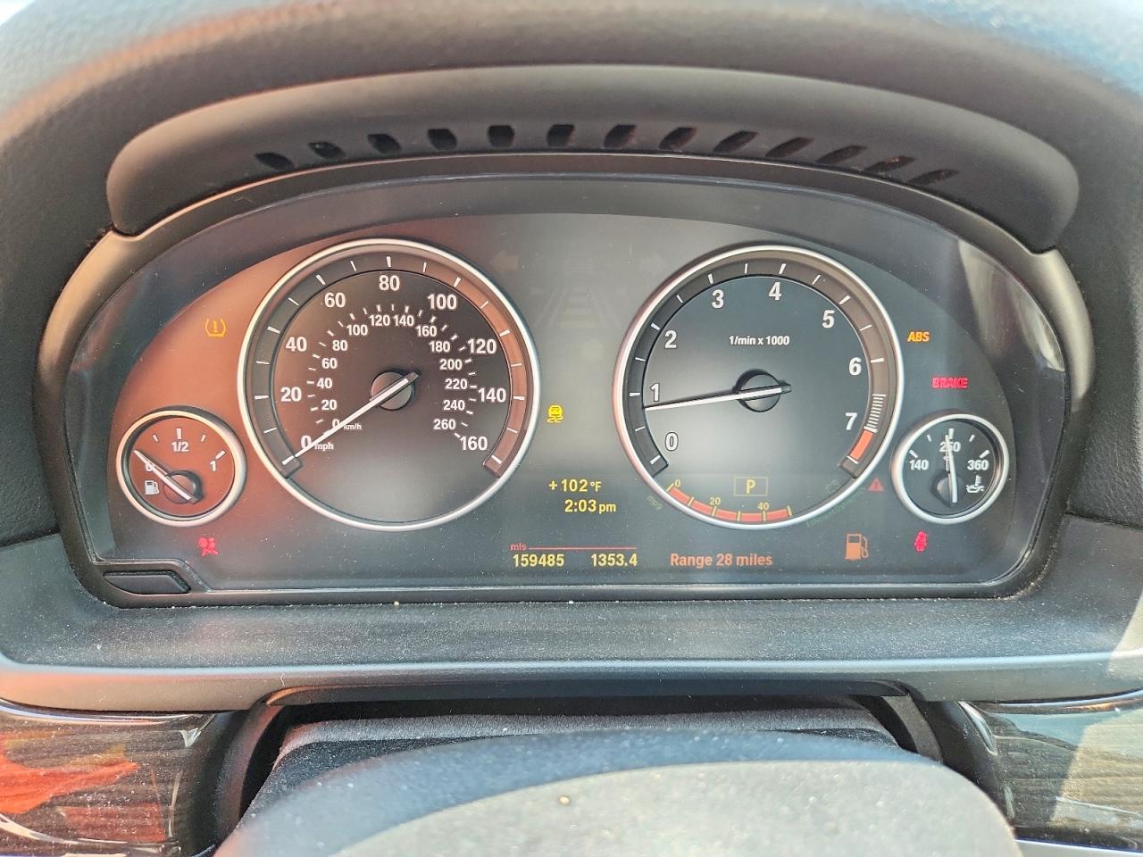2011 Bmw 550 Xi Silver vin: WBAFU9C51BC784231