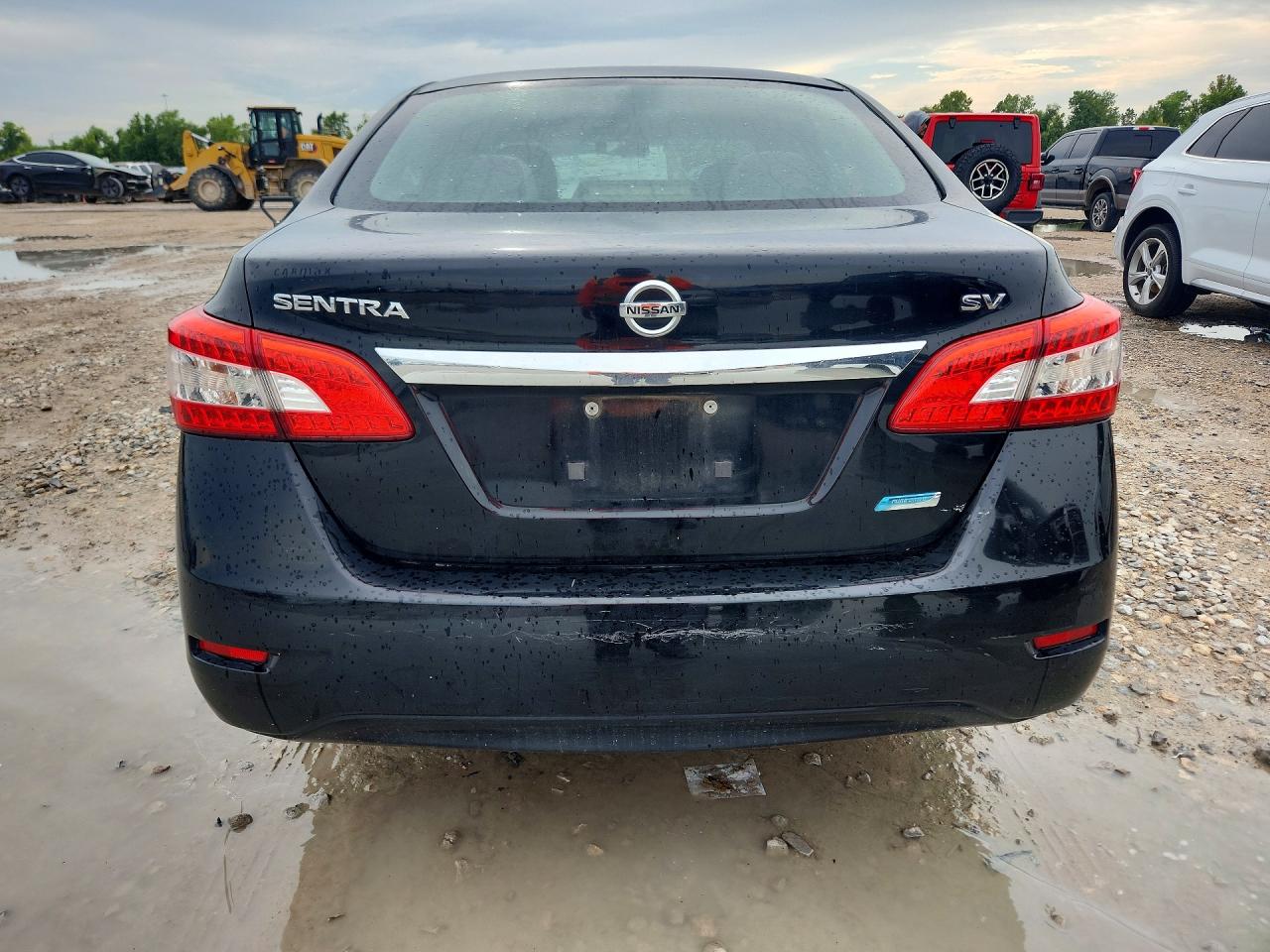 2013 Nissan Sentra S Black vin: 3N1AB7AP9DL744341