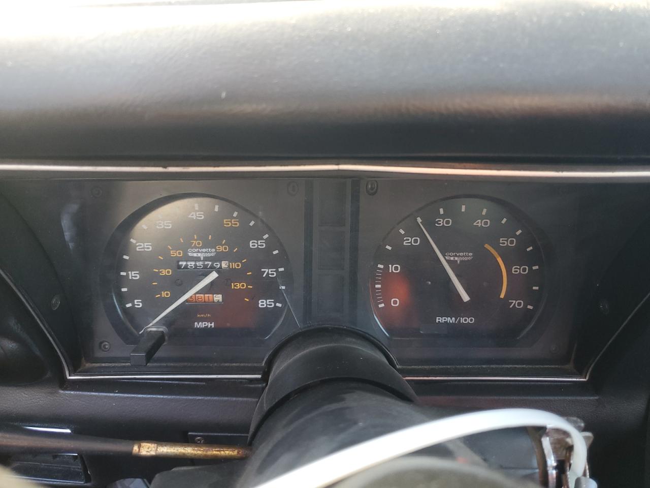 1986 Chevrolet Corvette Purple vin: M10017A235X051986