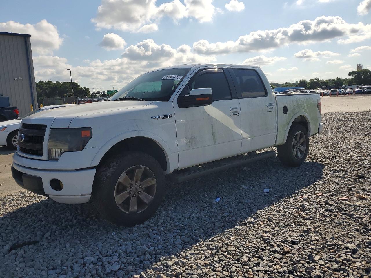 2013 Ford F150 Supercrew Белый vin: 1FTFW1CF9DKF29360