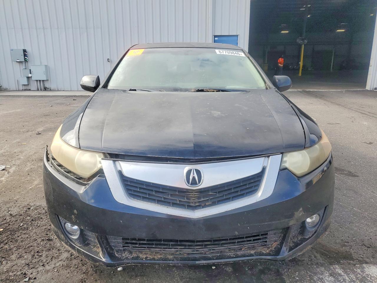 2010 Acura Tsx Black vin: JH4CU2F68AC028488