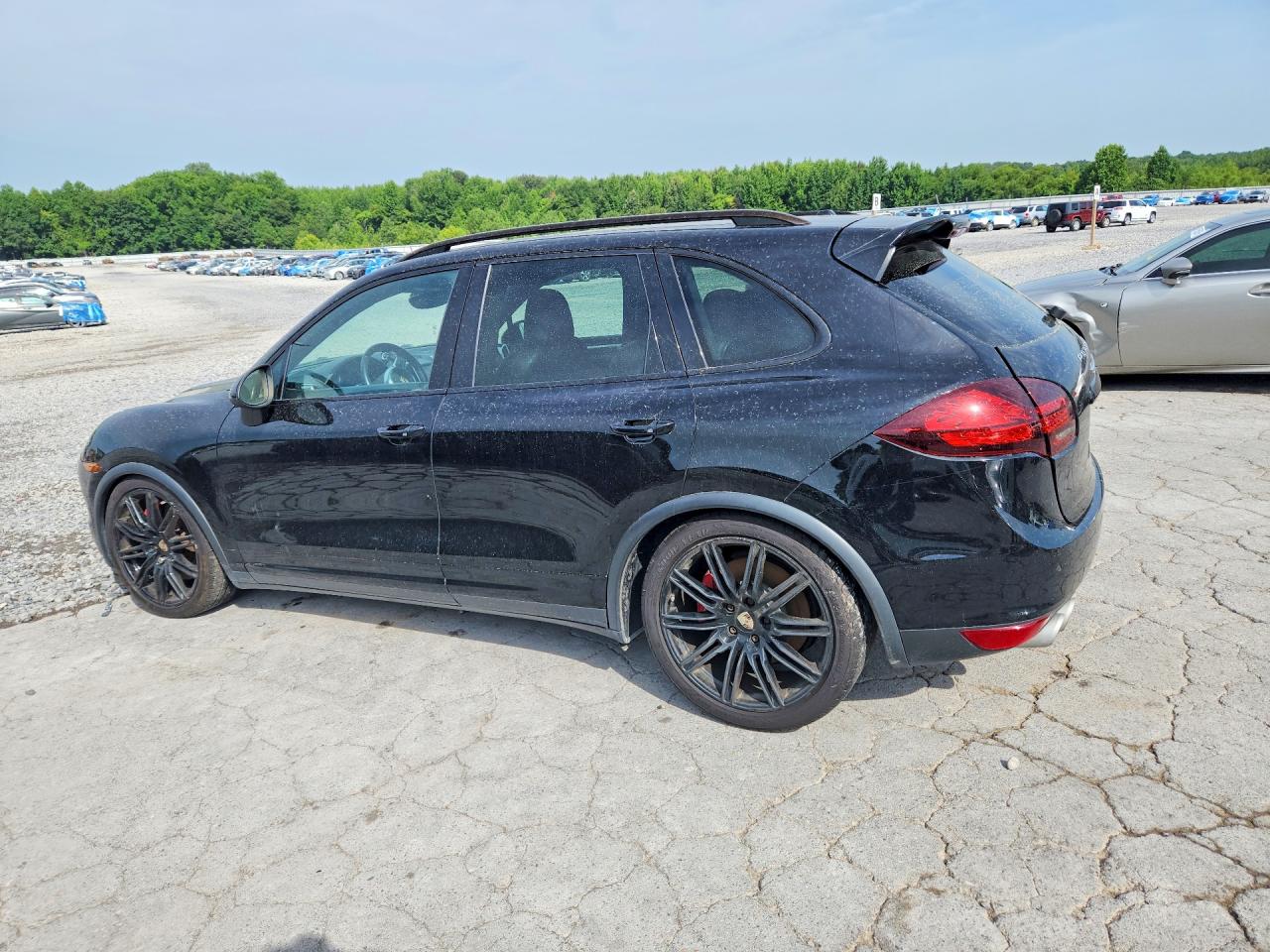 2012 Porsche Cayenne Turbo Black vin: WP1AC2A2XCLA83719