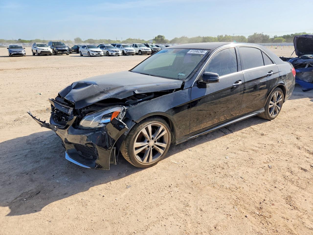 2014 Mercedes-benz E 350 Black vin: WDDHF5KB6EA895546