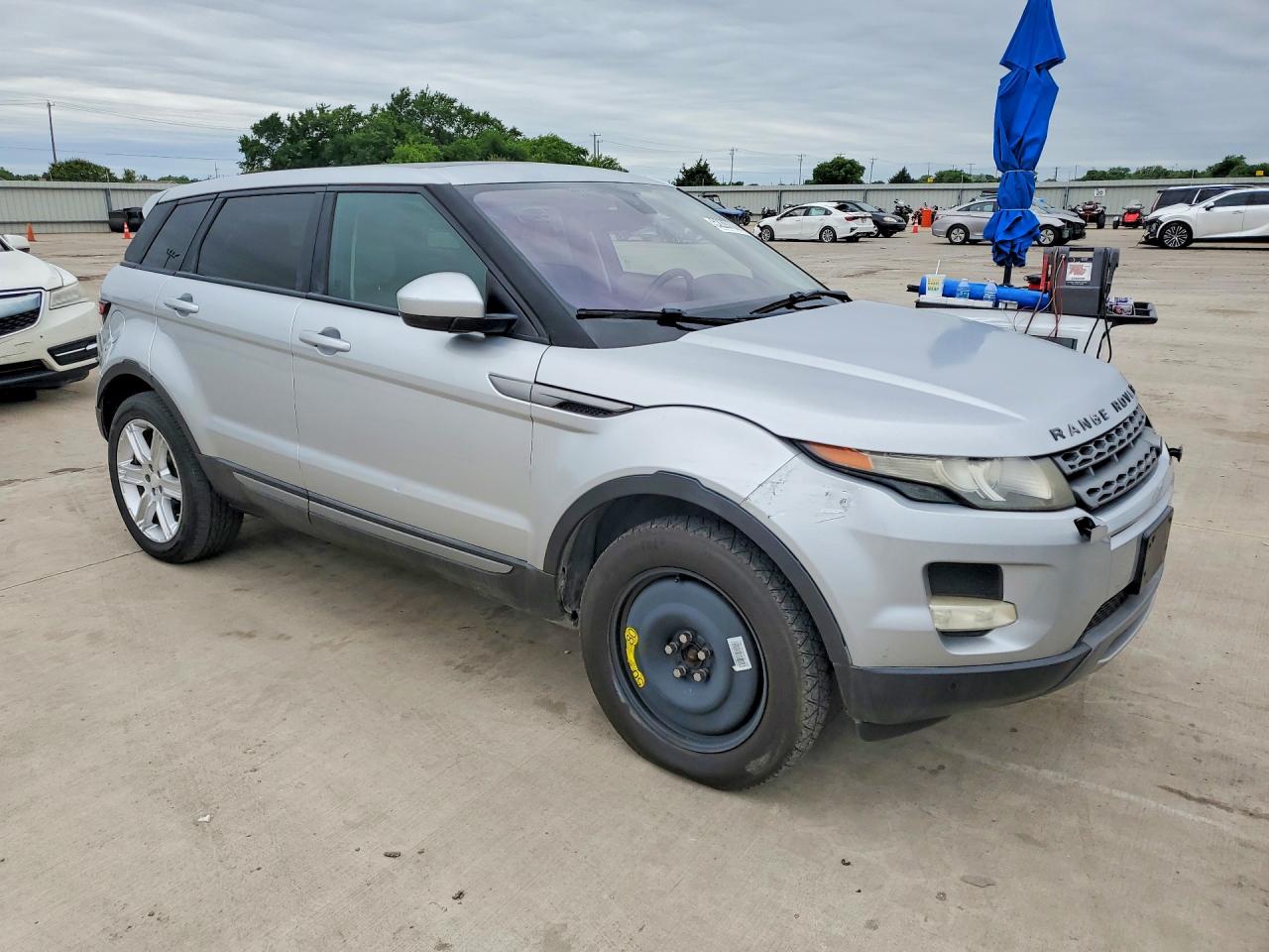 2015 Land Rover Range Rover Evoque Pure Plus Silver vin: SALVP2BG1FH962351