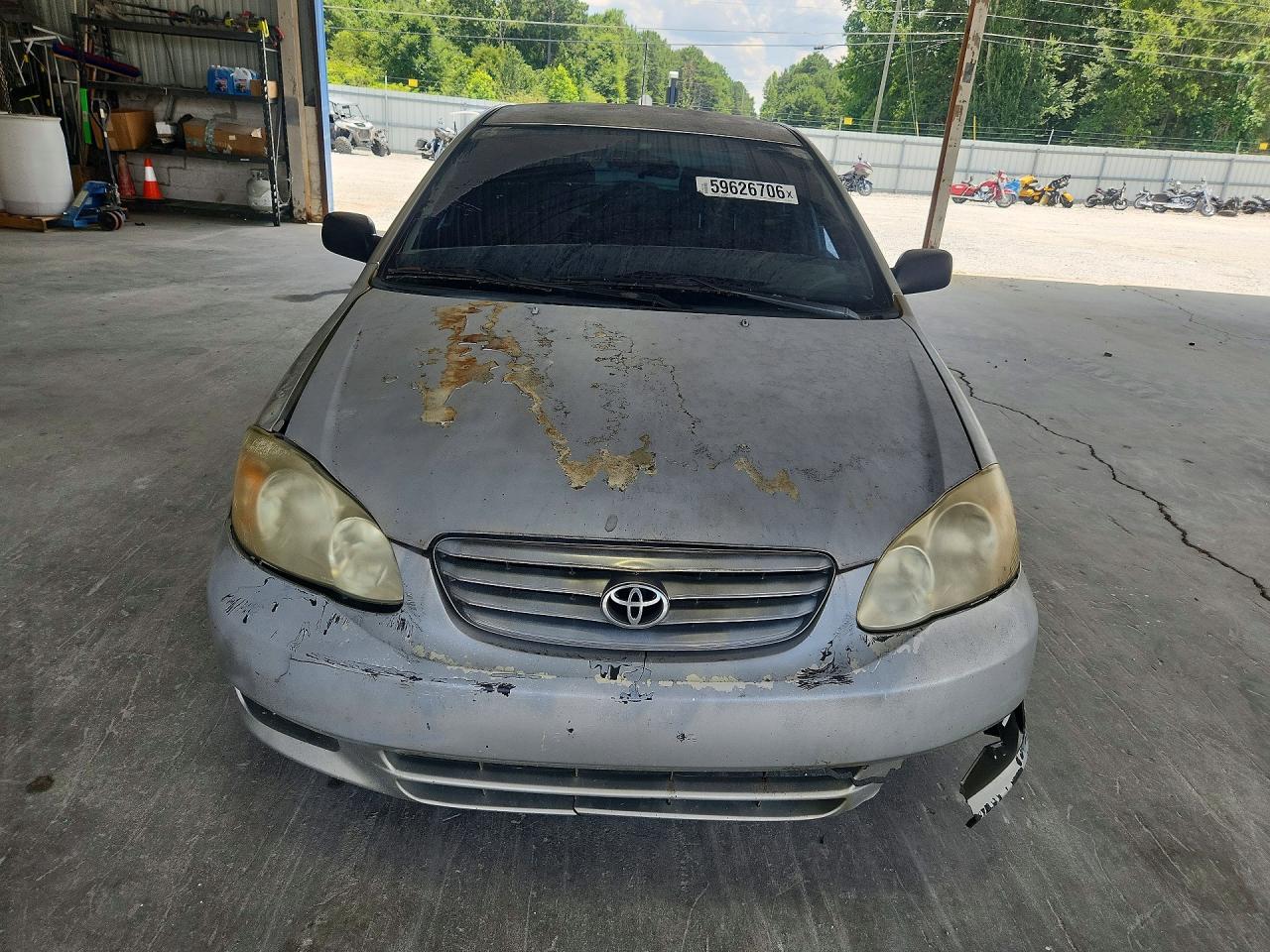 2003 Toyota Corolla Ce Серебряный vin: JTDBR32EX30010712