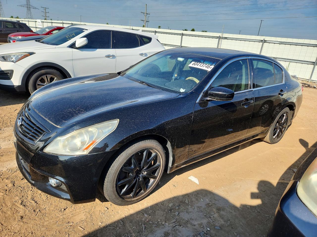 2012 Infiniti G37 Sedan X Black vin: JN1CV6ARXCM681024