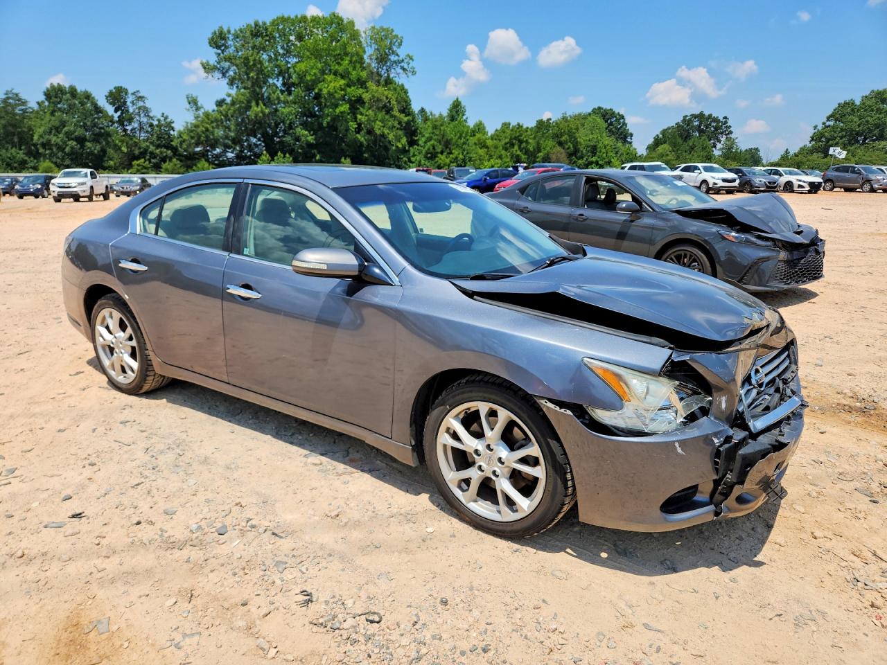 2014 Nissan Maxima 3.5 S Gray vin: 1N4AA5APXEC461681