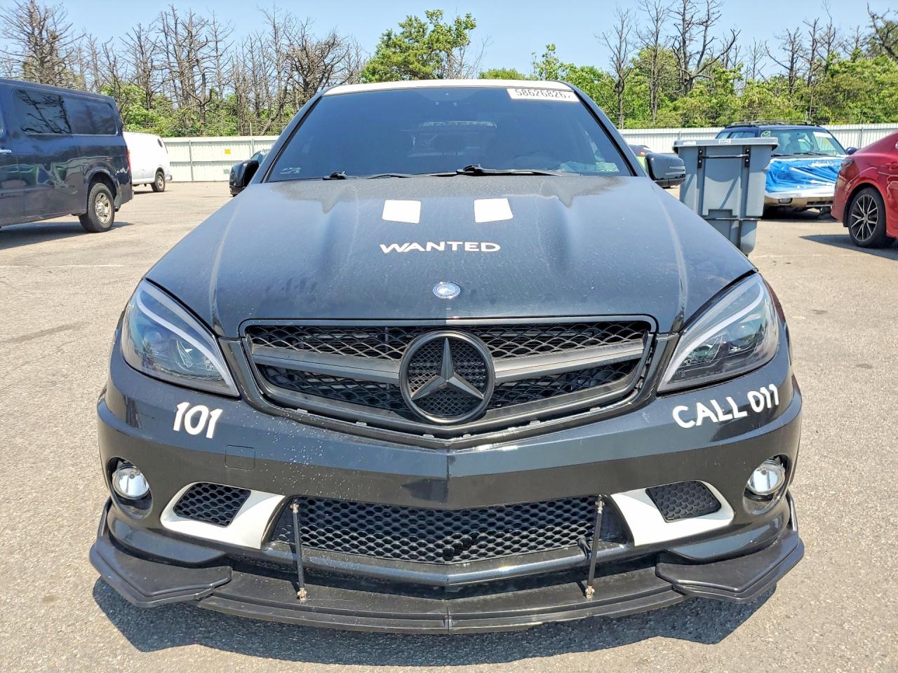 2010 Mercedes-benz C 63 Amg Two Tone vin: WDDGF7HB6AF380140