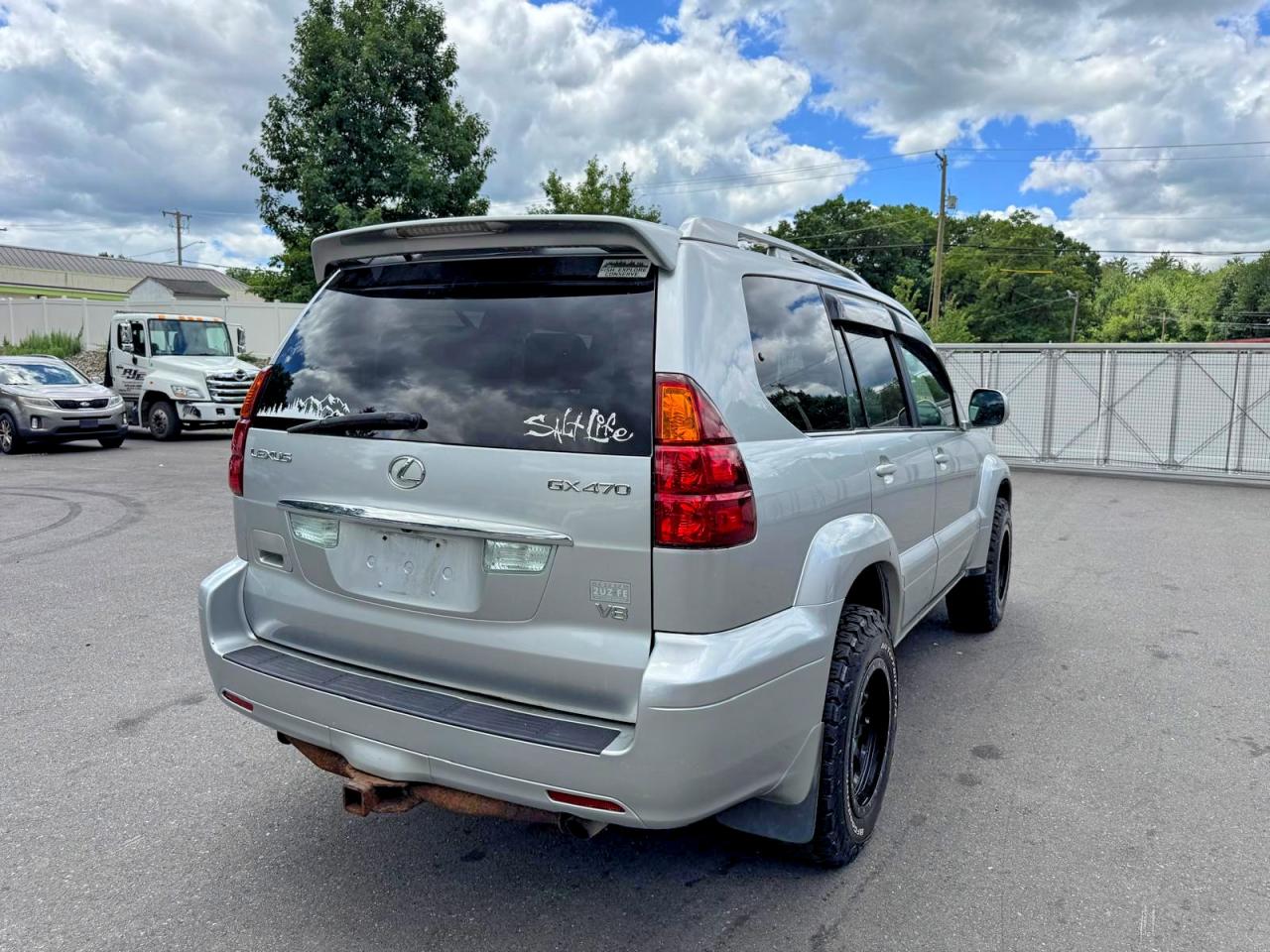 2007 Lexus Gx 470 Silver vin: JTJBT20X370126711