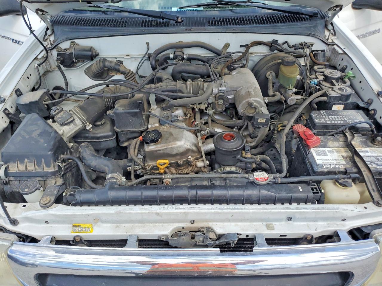 2000 Toyota Tacoma Xtracab Prerunner White vin: 5TESM92NXYZ703207